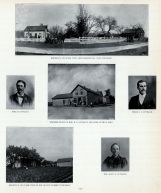 Wm. Pfaltz, Mary E. Gutmann, John M. Gutmann, Philip, John Shoffstall, Residence, Farm View, Clay Township